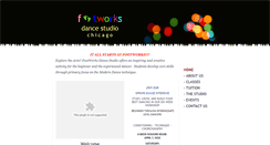 Desktop Screenshot of footworksdancechicago.com